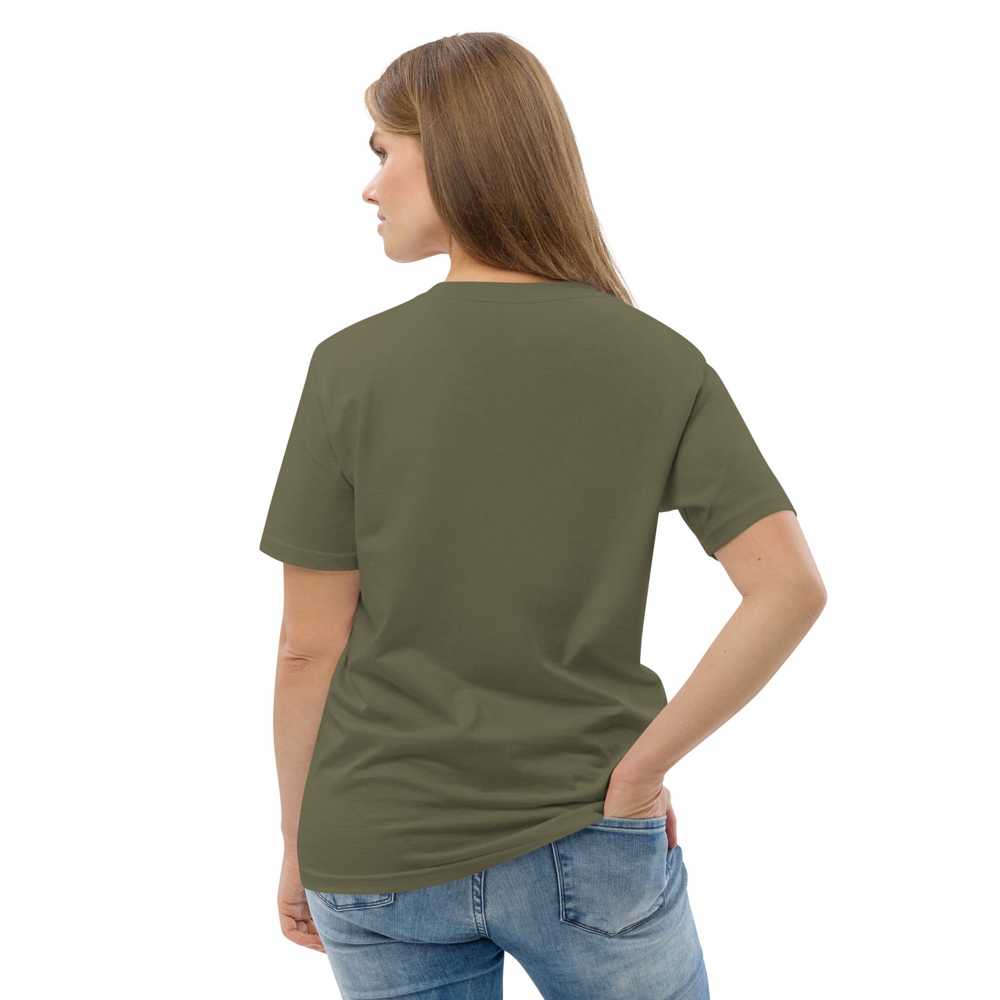 Tee-shirt classique CAT Kaki en coton biologique