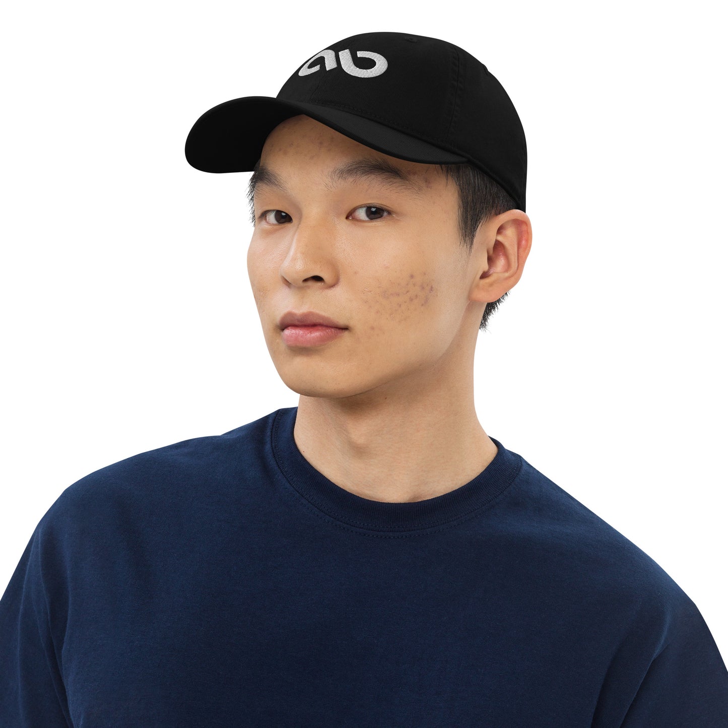 Casquette classique noir bio