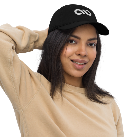 Casquette classique noir bio