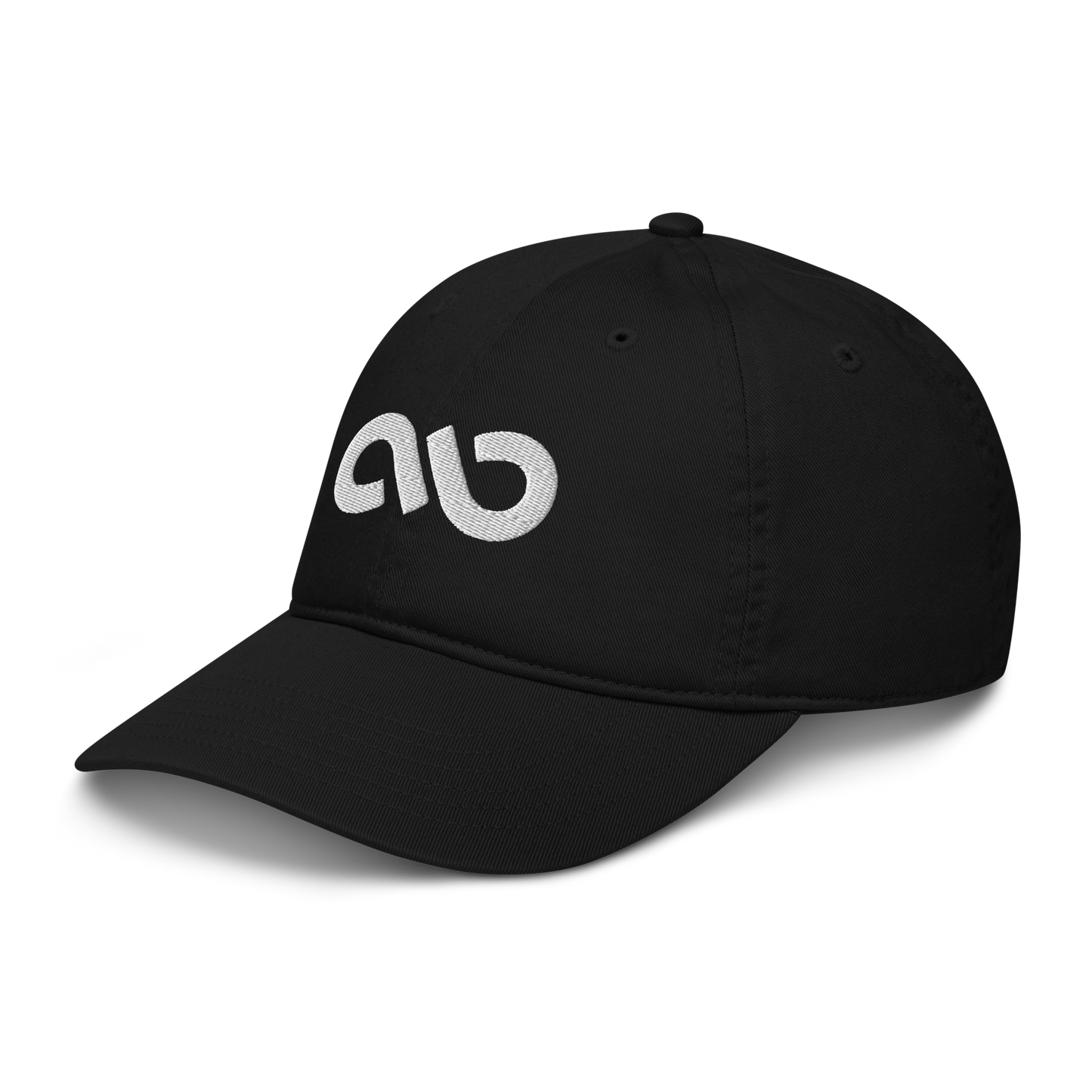 Casquette classique noir bio