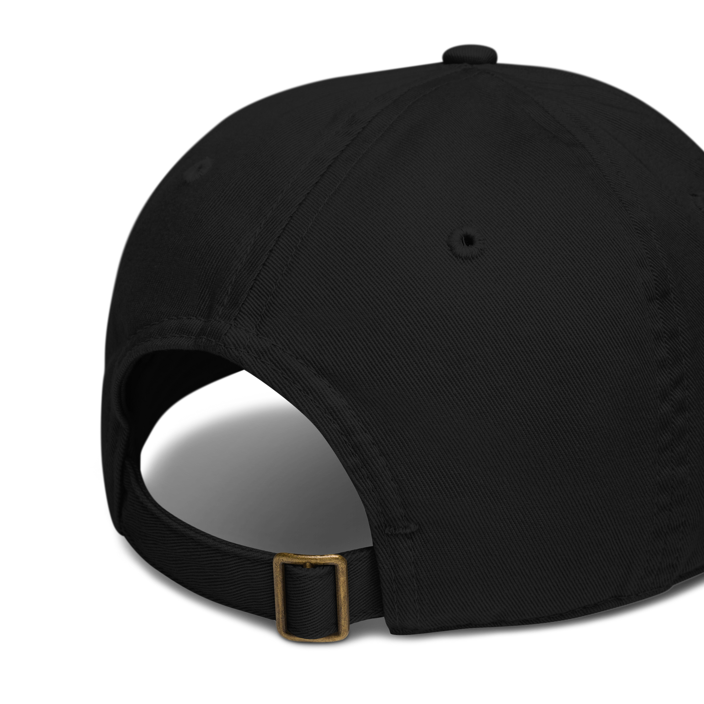 Casquette classique noir bio