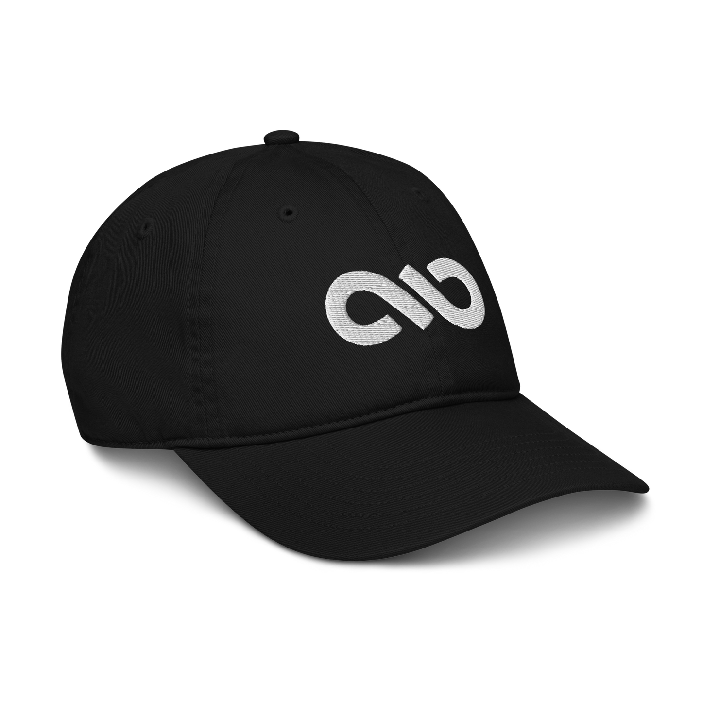 Casquette classique noir bio
