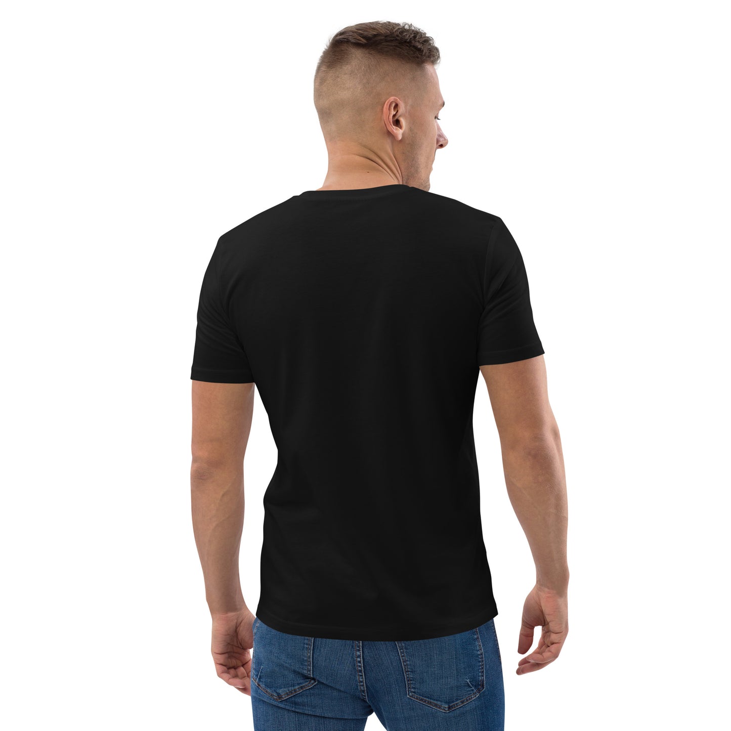 Tee-shirt classique Lion King noir en coton biologique