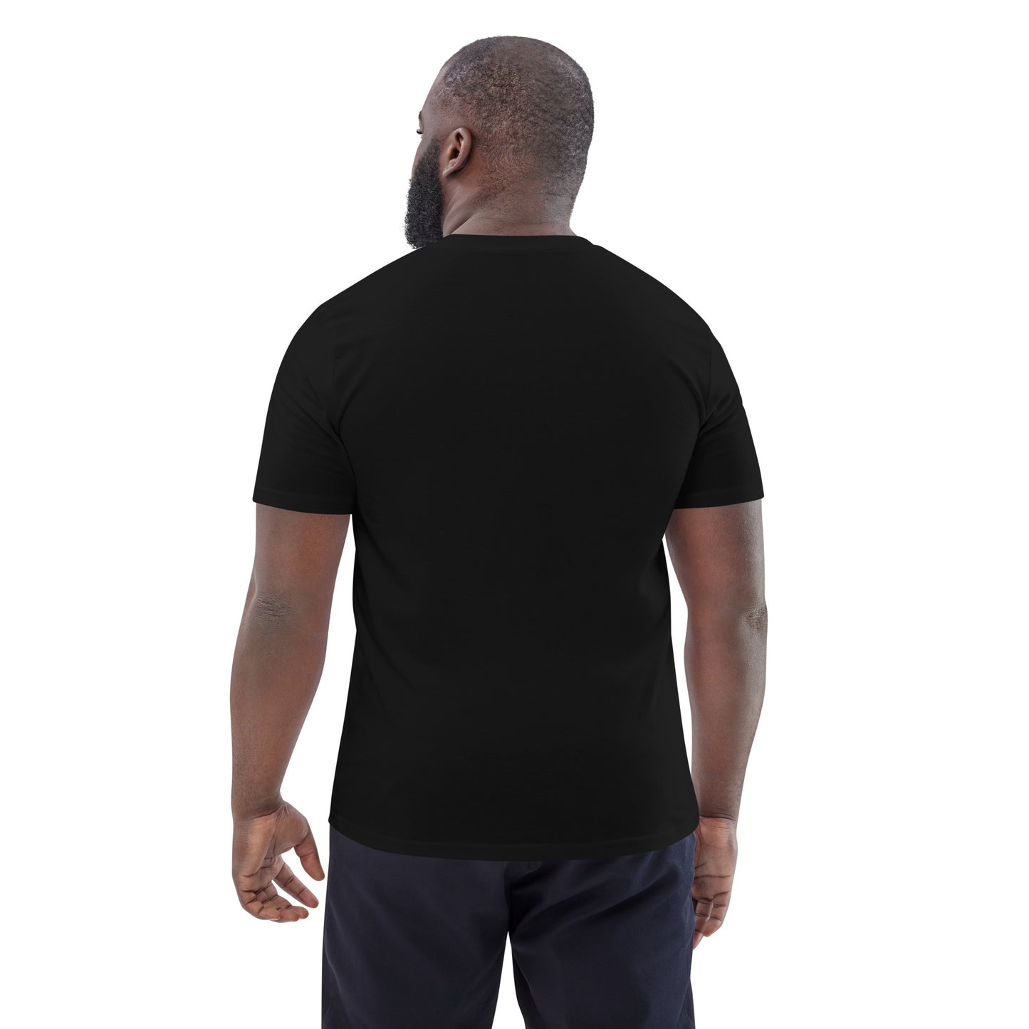 Tee-shirt classique Lion or noir en coton biologique