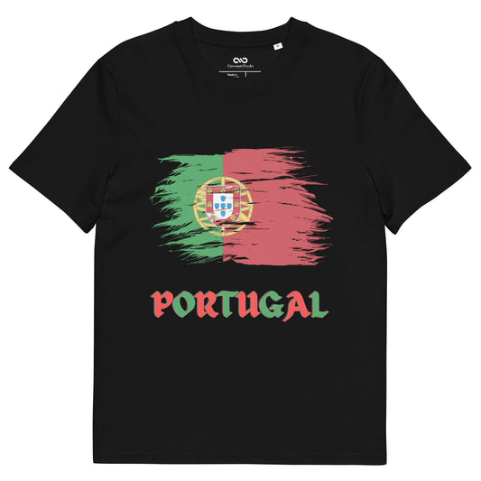 Tee-shirt unisexe PORTUGAL en coton biologique