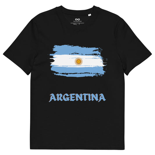 T-shirt unisexe ARGENTINA en coton biologique