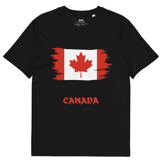 T-shirt unisexe CANADA en coton biologique