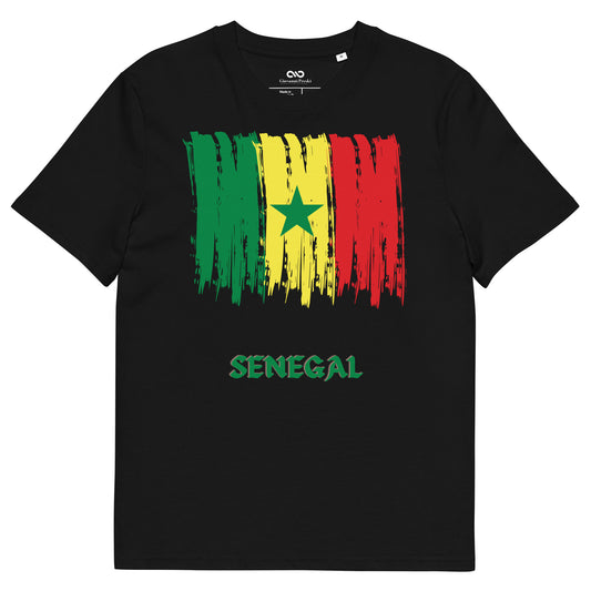 T-shirt unisexe SENEGAL en coton biologique