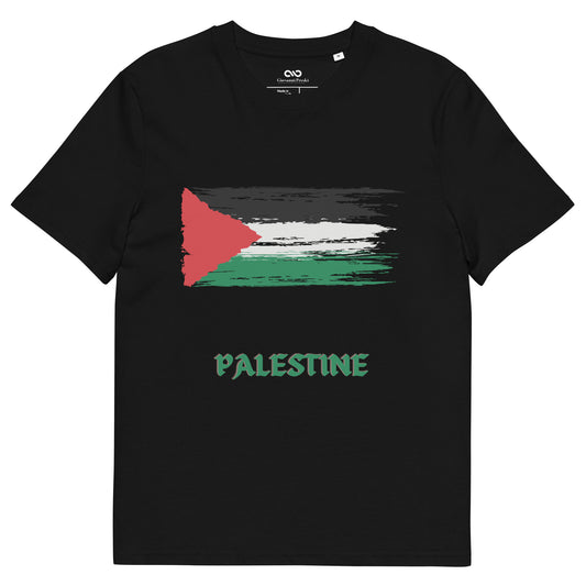 T-shirt unisexe PALESTINE en coton biologique