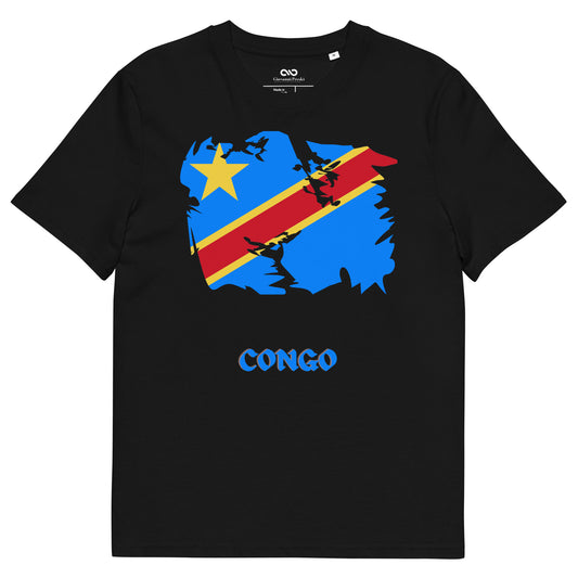 T-shirt unisexe CONGO en coton biologique