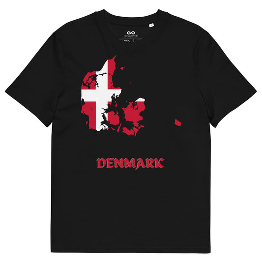 T-shirt unisexe DENMARK en coton biologique