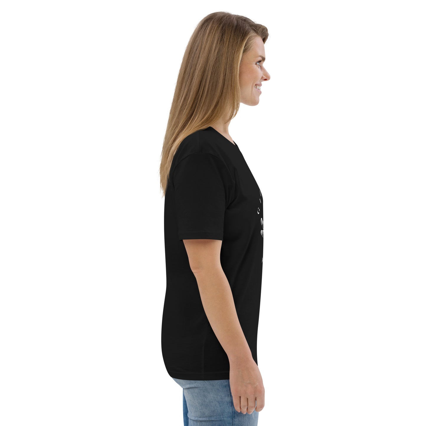Tee-shirt Style noir en coton biologique