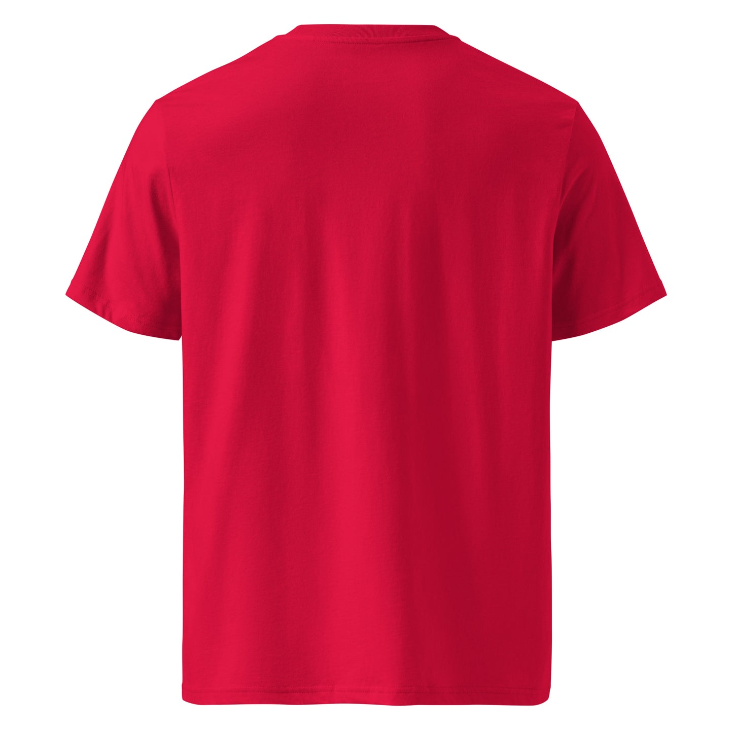 Tee-shirt Snake rouge en coton biologique